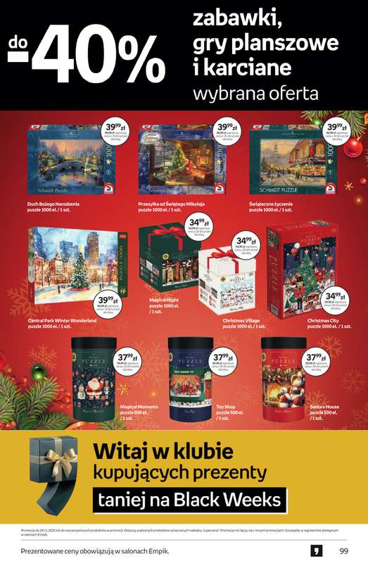 Empik - gazetka promocyjna Tom kultury: zabawki od czwartku 13.11 do wtorku 25.11 - strona 5
