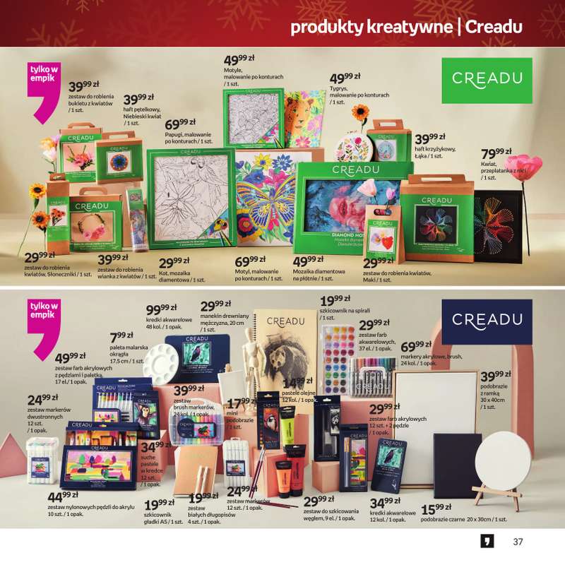 Empik - gazetka promocyjna Katalog Boże Narodzenie 2025 od czwartku 13.11 do wtorku 25.11 - strona 37