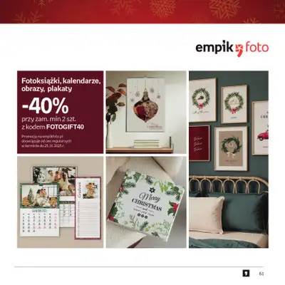 Empik - gazetka promocyjna Katalog Boże Narodzenie 2025 od czwartku 13.11 do wtorku 25.11 - strona 61
