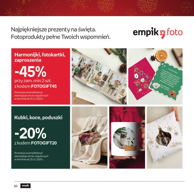 Empik - gazetka promocyjna Katalog Boże Narodzenie 2025 od czwartku 13.11 do wtorku 25.11 - strona 60