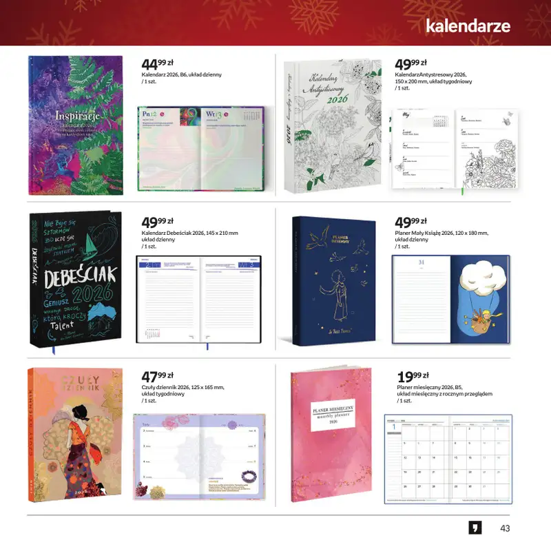 Empik - gazetka promocyjna Katalog Boże Narodzenie 2025 od czwartku 13.11 do wtorku 25.11 - strona 43