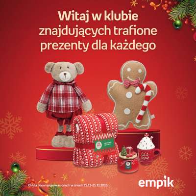 Empik - gazetka promocyjna Katalog Boże Narodzenie 2025 od czwartku 13.11 do wtorku 25.11