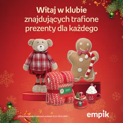 Empik - gazetka promocyjna Katalog Boże Narodzenie 2025 od czwartku 13.11 do wtorku 25.11