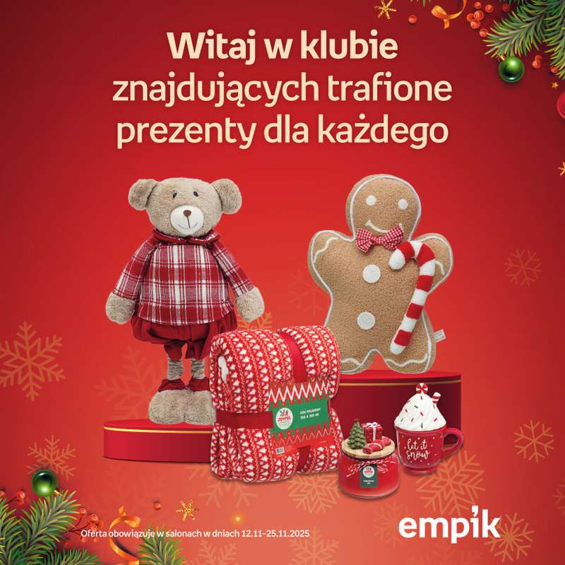 Empik - gazetka promocyjna Katalog Boże Narodzenie 2025 od czwartku 13.11 do wtorku 25.11