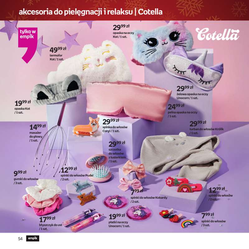 Empik - gazetka promocyjna Katalog Boże Narodzenie 2025 od czwartku 13.11 do wtorku 25.11 - strona 54