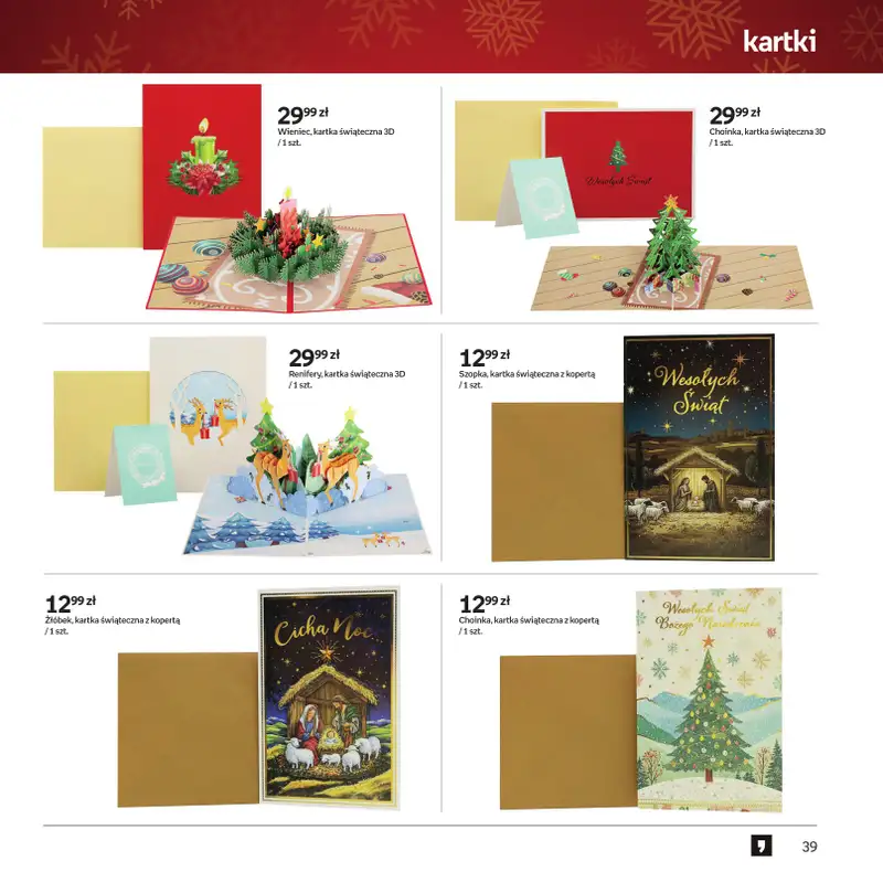 Empik - gazetka promocyjna Katalog Boże Narodzenie 2025 od czwartku 13.11 do wtorku 25.11 - strona 39