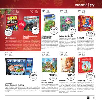 Empik - gazetka promocyjna Katalog Boże Narodzenie 2025 od czwartku 13.11 do wtorku 25.11 - strona 31