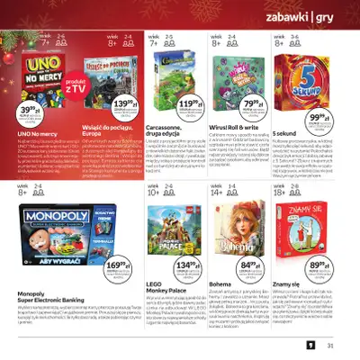 Empik - gazetka promocyjna Katalog Boże Narodzenie 2025 od czwartku 13.11 do wtorku 25.11 - strona 31