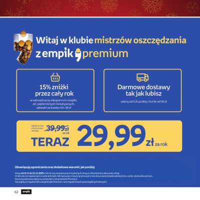 Empik - gazetka promocyjna Katalog Boże Narodzenie 2025 od czwartku 13.11 do wtorku 25.11 - strona 62