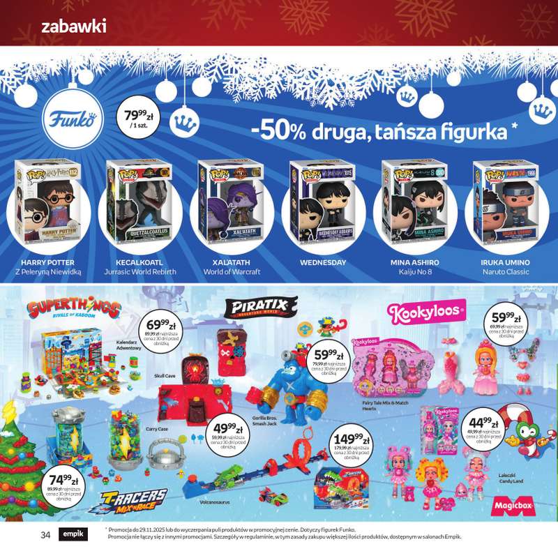 Empik - gazetka promocyjna Katalog Boże Narodzenie 2025 od czwartku 13.11 do wtorku 25.11 - strona 34