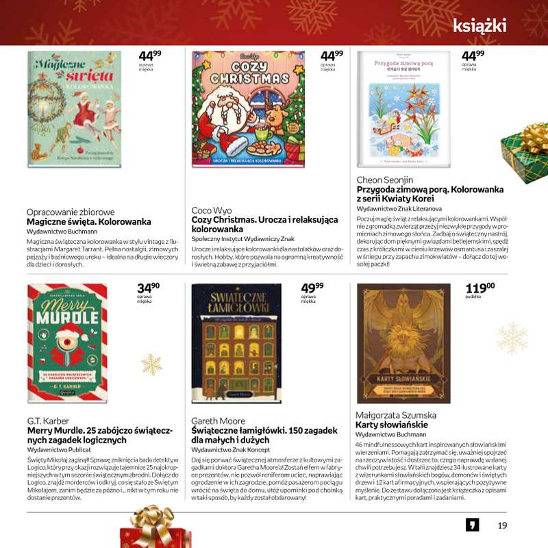 Empik - gazetka promocyjna Katalog Boże Narodzenie 2025 od czwartku 13.11 do wtorku 25.11 - strona 19