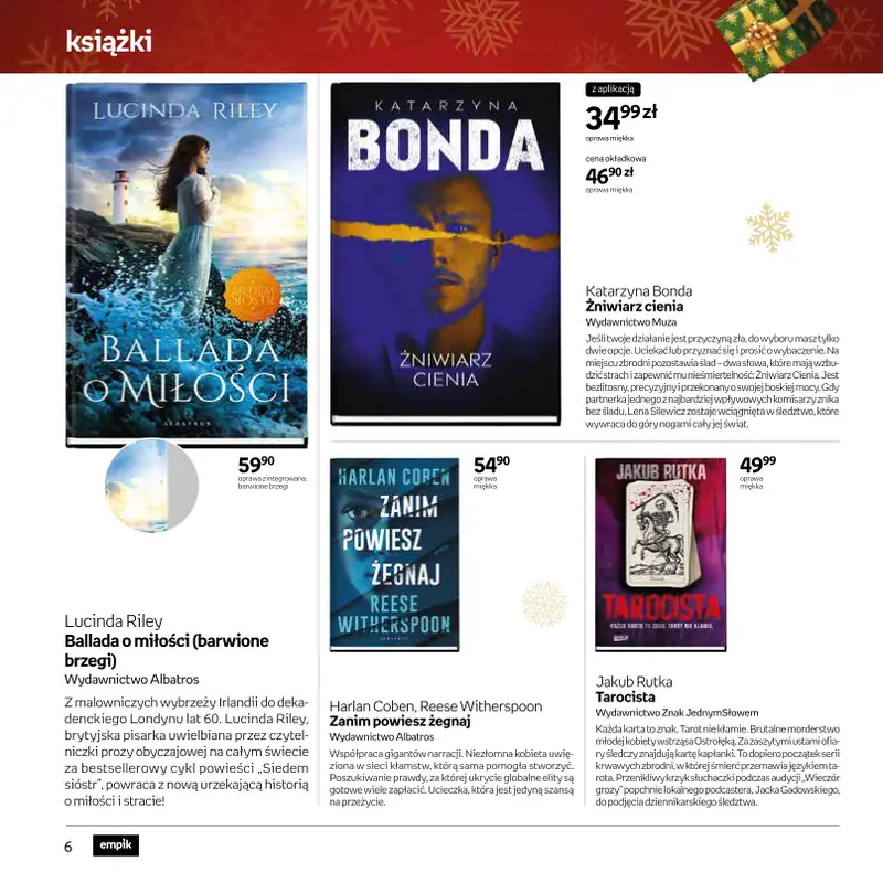Empik - gazetka promocyjna Katalog Boże Narodzenie 2025 od czwartku 13.11 do wtorku 25.11 - strona 6