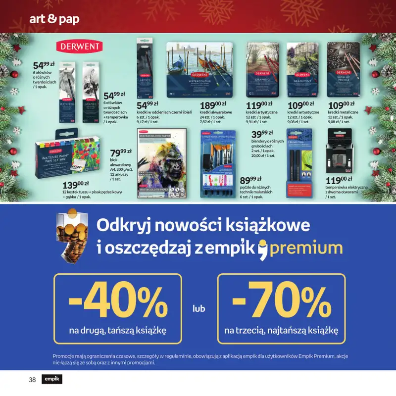 Empik - gazetka promocyjna Katalog Boże Narodzenie 2025 od czwartku 13.11 do wtorku 25.11 - strona 38