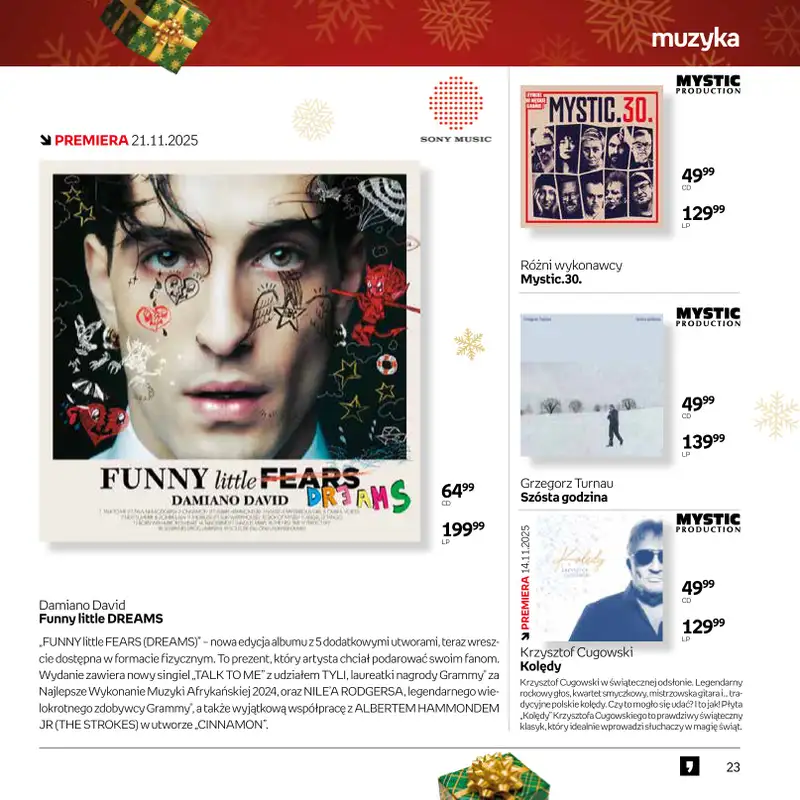 Empik - gazetka promocyjna Katalog Boże Narodzenie 2025 od czwartku 13.11 do wtorku 25.11 - strona 23