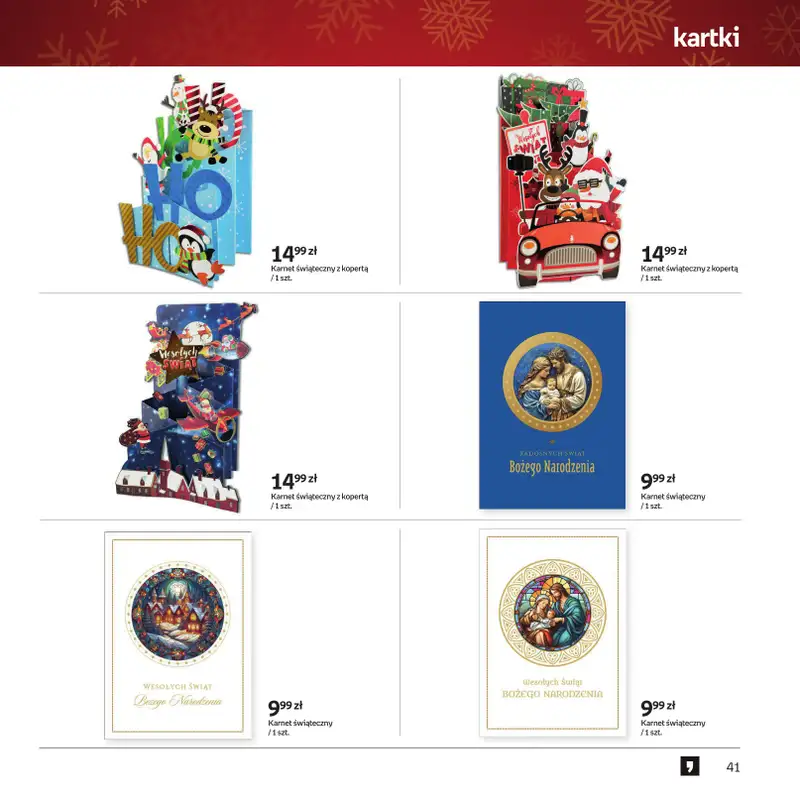 Empik - gazetka promocyjna Katalog Boże Narodzenie 2025 od czwartku 13.11 do wtorku 25.11 - strona 41