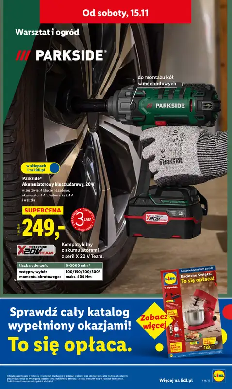 Lidl - gazetka promocyjna Oferta od czwartku od czwartku 13.11 do soboty 15.11 - strona 17