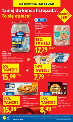 Lidl - gazetka promocyjna Oferta od czwartku od czwartku 13.11 do soboty 15.11 - strona 28