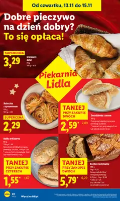 Lidl - gazetka promocyjna Oferta od czwartku od czwartku 13.11 do soboty 15.11 - strona 22
