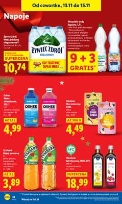 Lidl - gazetka promocyjna Oferta od czwartku od czwartku 13.11 do soboty 15.11 - strona 44