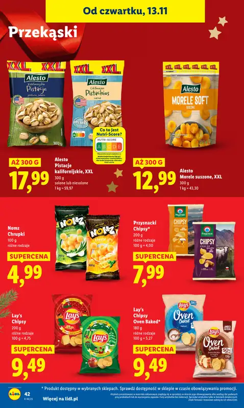 Lidl - gazetka promocyjna Oferta od czwartku od czwartku 13.11 do soboty 15.11 - strona 42