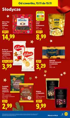 Lidl - gazetka promocyjna Oferta od czwartku od czwartku 13.11 do soboty 15.11 - strona 41