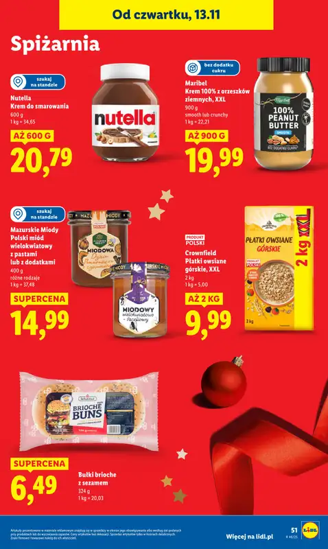 Lidl - gazetka promocyjna Oferta od czwartku od czwartku 13.11 do soboty 15.11 - strona 53