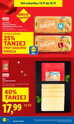 Lidl - gazetka promocyjna Oferta od czwartku od czwartku 13.11 do soboty 15.11 - strona 4