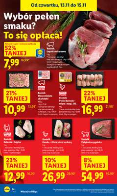 Lidl - gazetka promocyjna Oferta od czwartku od czwartku 13.11 do soboty 15.11 - strona 24