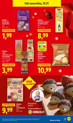 Lidl - gazetka promocyjna Oferta od czwartku od czwartku 13.11 do soboty 15.11 - strona 51