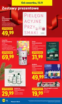 Lidl - gazetka promocyjna Oferta od czwartku od czwartku 13.11 do soboty 15.11 - strona 58