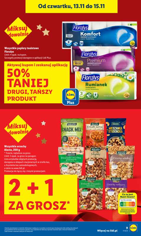 Lidl - gazetka promocyjna Oferta od czwartku od czwartku 13.11 do soboty 15.11 - strona 9