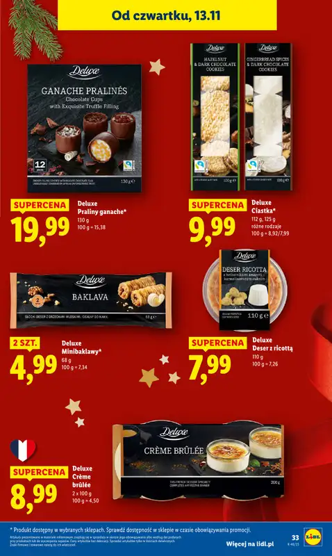 Lidl - gazetka promocyjna Oferta od czwartku od czwartku 13.11 do soboty 15.11 - strona 33