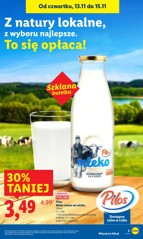 Lidl - gazetka promocyjna Oferta od czwartku od czwartku 13.11 do soboty 15.11 - strona 5