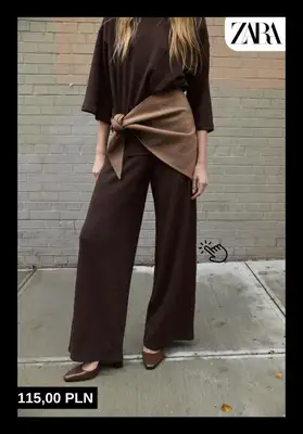 Zara - gazetka promocyjna Komplety i zestawy dla niej od czwartku 13.11  - strona 5