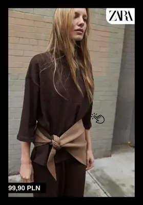 Zara - gazetka promocyjna Komplety i zestawy dla niej od czwartku 13.11  - strona 4