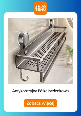 Temu - gazetka promocyjna Praktyczne produkty do łazienki od czwartku 13.11  - strona 2