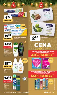 Netto - gazetka promocyjna Gazetka Spożywcza od poniedziałku 17.11 do soboty 22.11 - strona 27