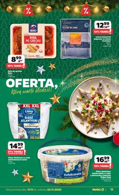 Netto - gazetka promocyjna Gazetka Spożywcza od poniedziałku 17.11 do soboty 22.11 - strona 11