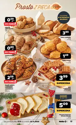Netto - gazetka promocyjna Gazetka Spożywcza od poniedziałku 17.11 do soboty 22.11 - strona 17