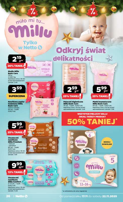 Netto - gazetka promocyjna Gazetka Spożywcza od poniedziałku 17.11 do soboty 22.11 - strona 26