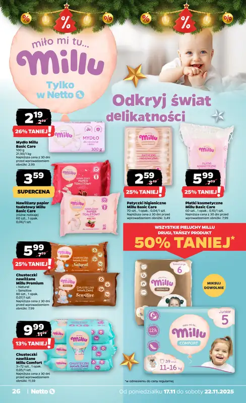 Netto - gazetka promocyjna Gazetka Spożywcza od poniedziałku 17.11 do soboty 22.11 - strona 26