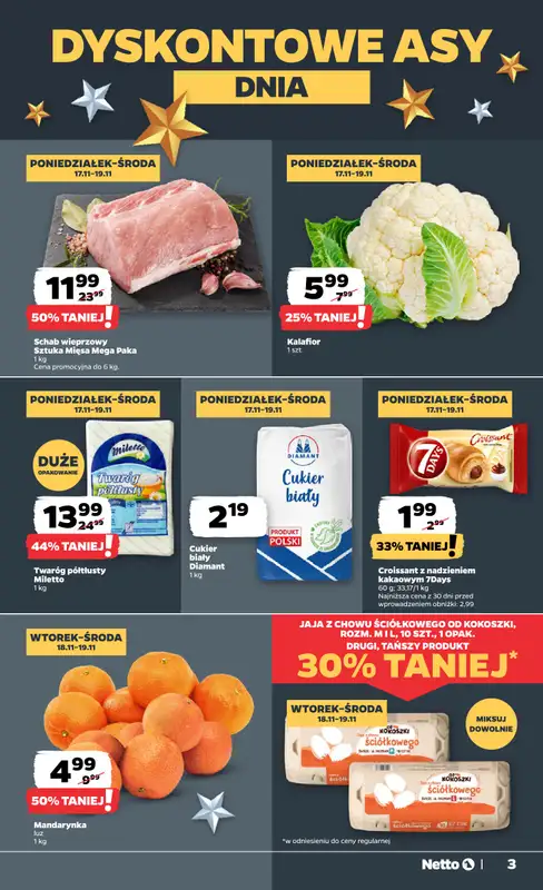Netto - gazetka promocyjna Gazetka Spożywcza od poniedziałku 17.11 do soboty 22.11 - strona 3