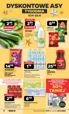 Netto - gazetka promocyjna Gazetka Spożywcza od poniedziałku 17.11 do soboty 22.11 - strona 2