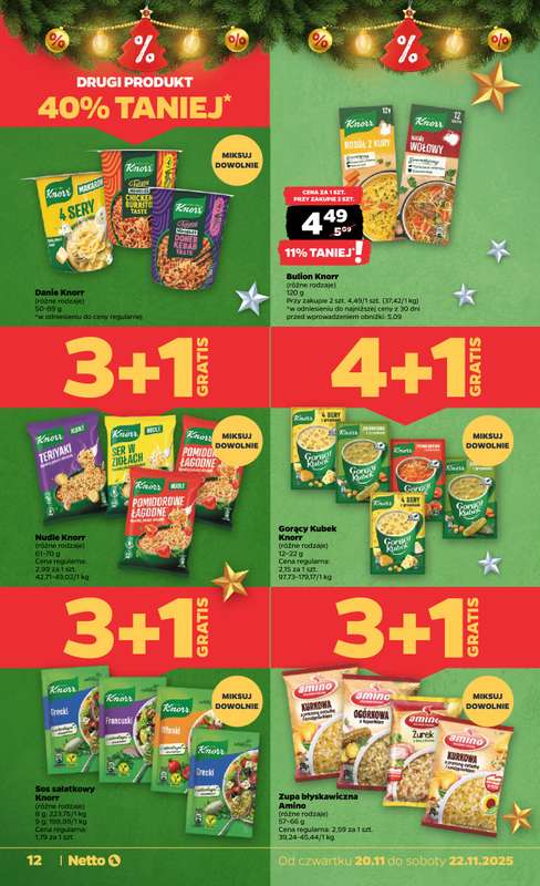 Netto - gazetka promocyjna Gazetka Spożywcza od czwartku 20.11 do soboty 22.11 - strona 12