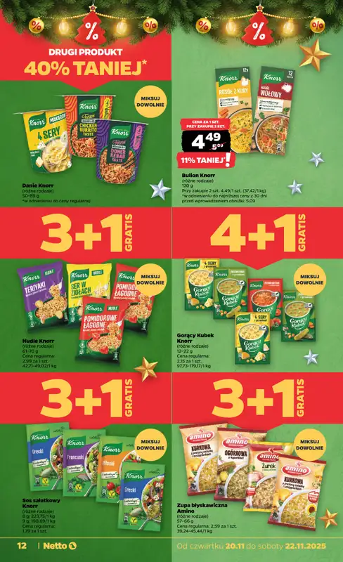 Netto - gazetka promocyjna Gazetka Spożywcza od czwartku 20.11 do soboty 22.11 - strona 12