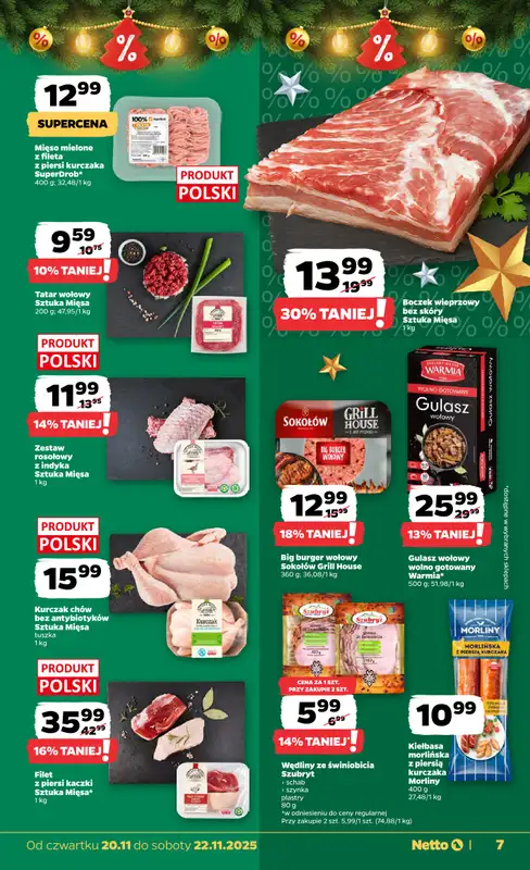 Netto - gazetka promocyjna Gazetka Spożywcza od czwartku 20.11 do soboty 22.11 - strona 7