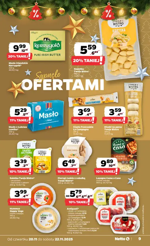 Netto - gazetka promocyjna Gazetka Spożywcza od czwartku 20.11 do soboty 22.11 - strona 9