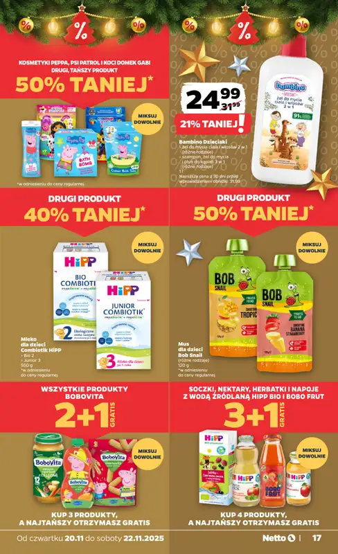 Netto - gazetka promocyjna Gazetka Spożywcza od czwartku 20.11 do soboty 22.11 - strona 17