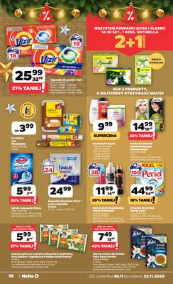 Netto - gazetka promocyjna Gazetka Spożywcza od czwartku 20.11 do soboty 22.11 - strona 16