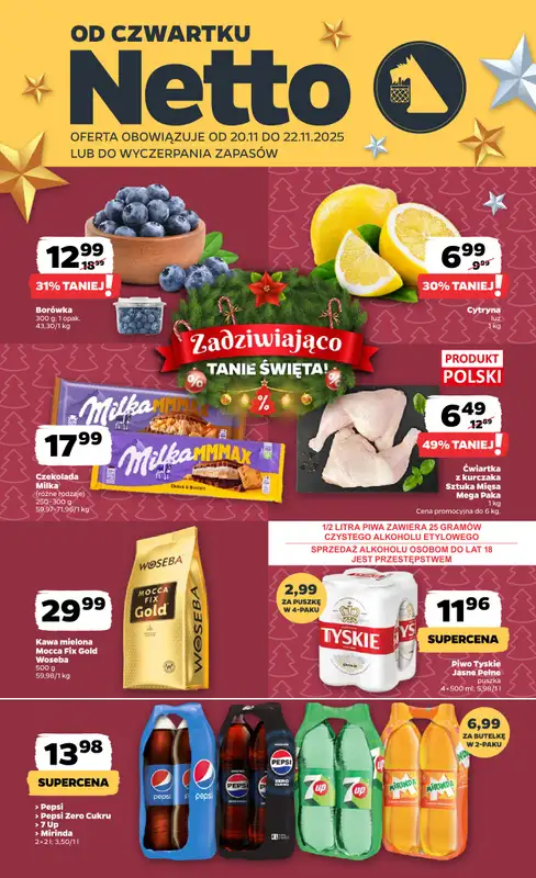 Netto - gazetka promocyjna Gazetka Spożywcza  